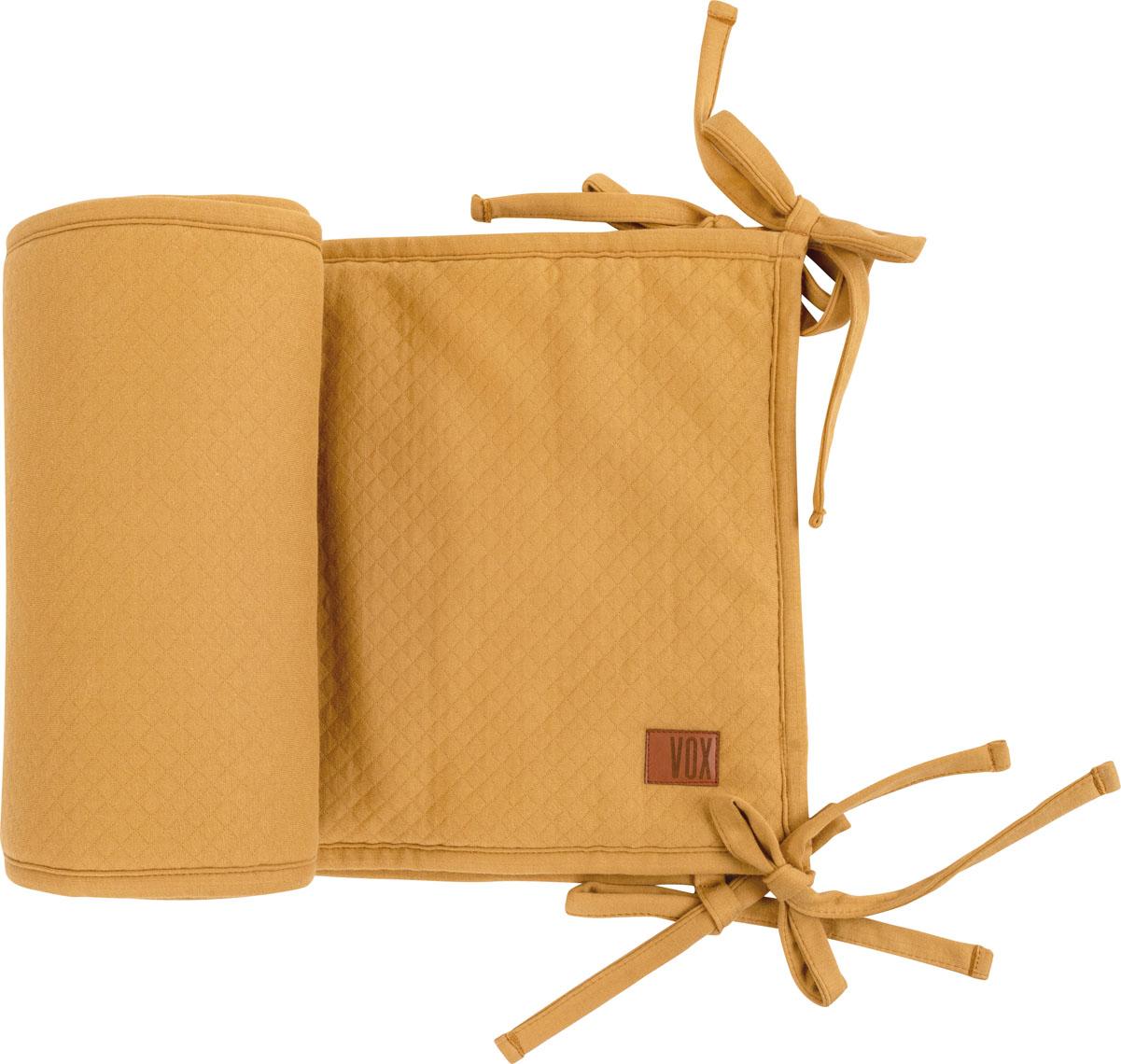 PURE crib protector, mustard color