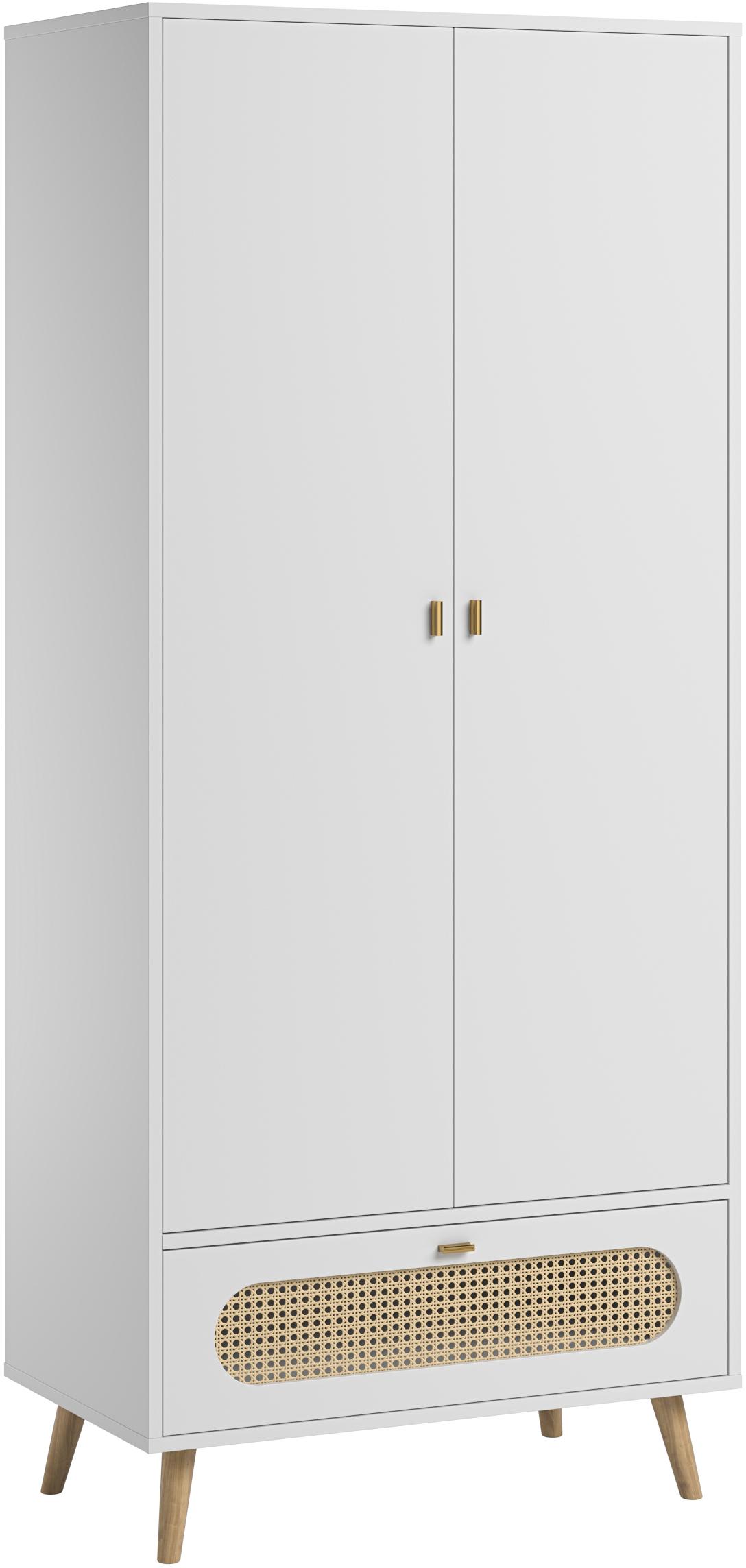 2-türiger Kleiderschrank Canne