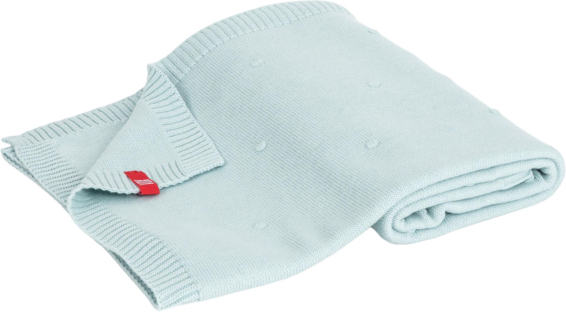 Couverture en coton PURE couleur menthe