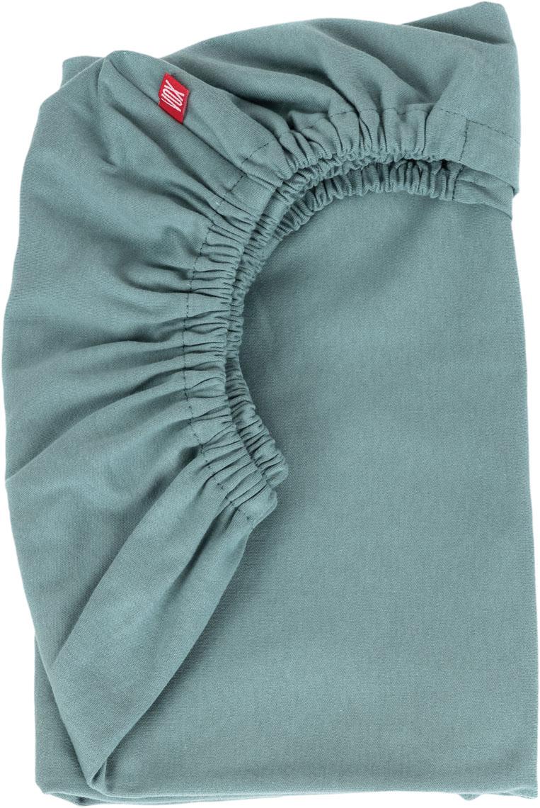 Drap housse 70x140 cm PURE couleur menthe