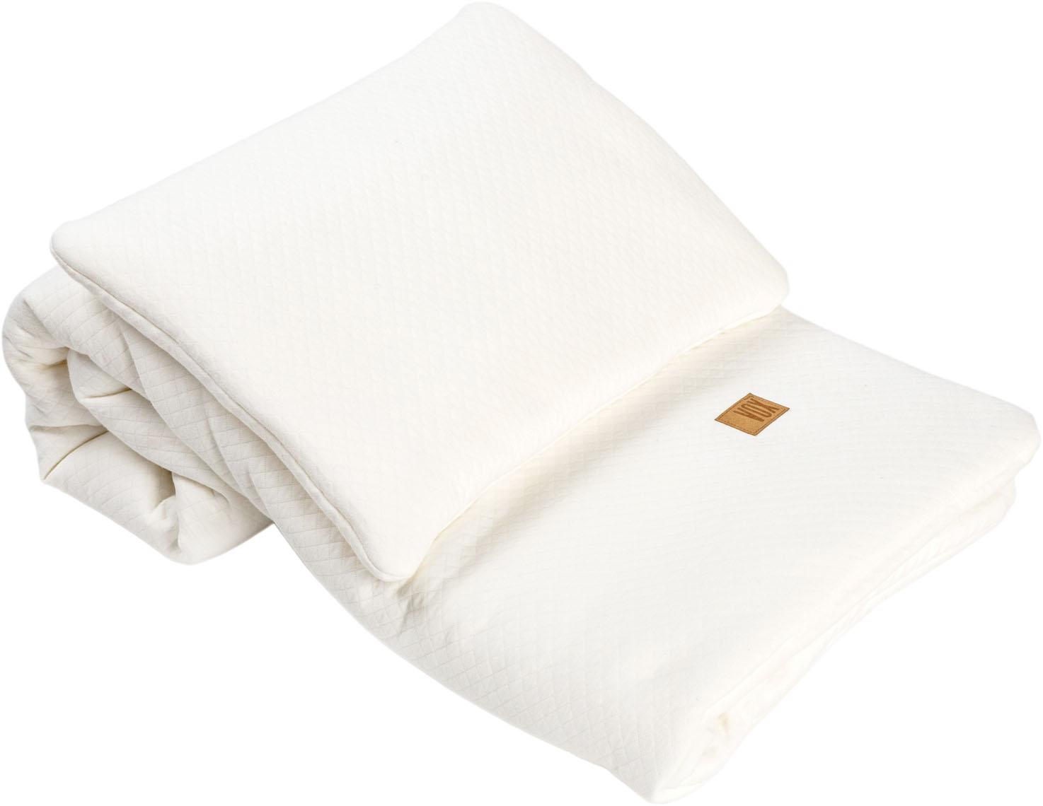 Parure de lit en coton PURE - couleur crème