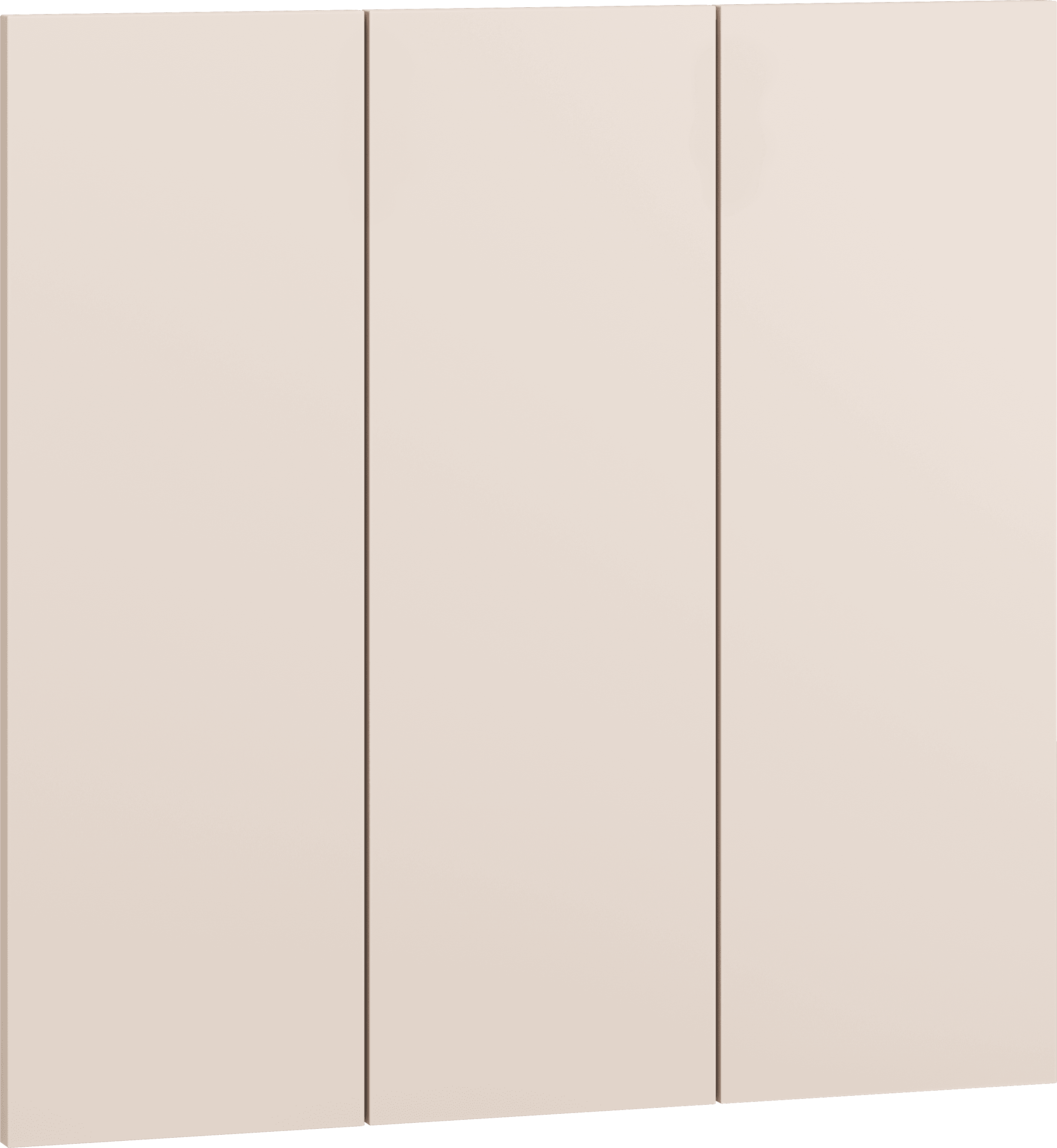 Fronts of commode with doors Simple