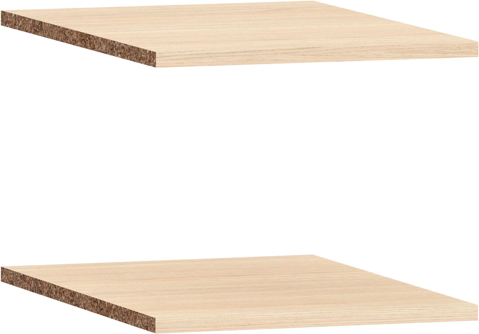 Zusätzliche 2 Einlegeböden für 1-türigen Schrank OMM
