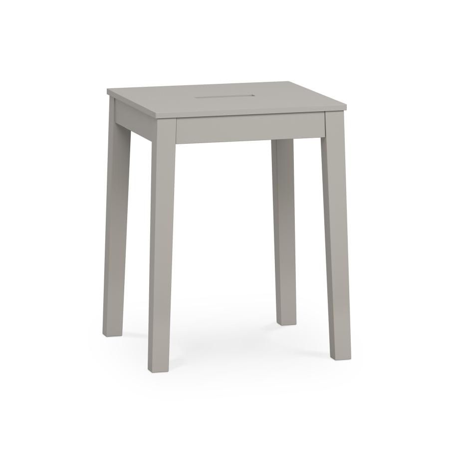 Grey stool Simple