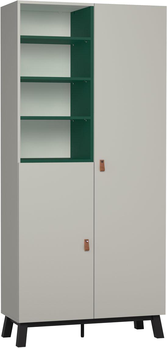 Double high bookcase 2x4 Creative