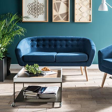 2-seat sofa Alma arrangement