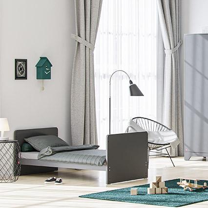 Cot bed 70x140 cm Leaf arrangement