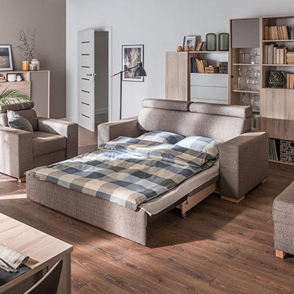 2,5-seat sofa bed Milton arrangement