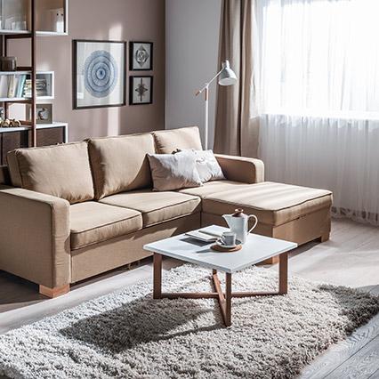 Corner sofa bed Noel arrangement