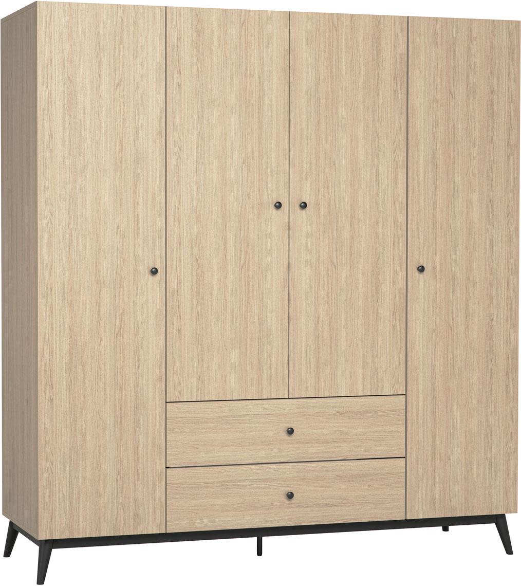 4-türiger Kleiderschrank Creative