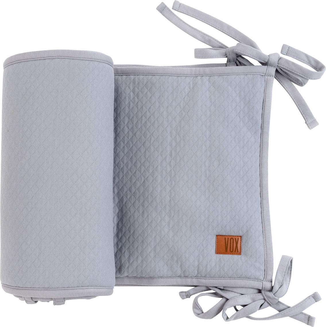 Tour de lit PURE, couleur gris