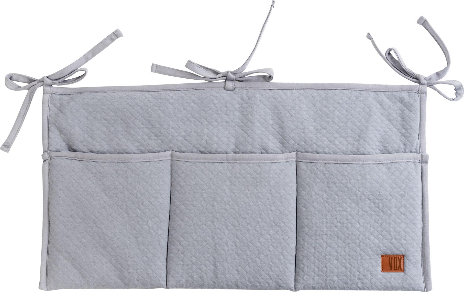 Aufbewahrungstasche für Kinderbett  PURE, grau