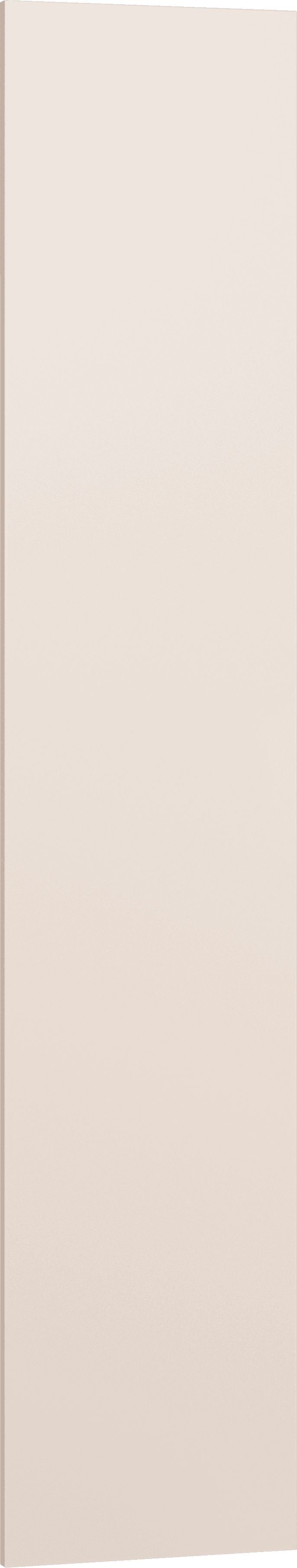 Fronts of single narrow closed bookcase Simple