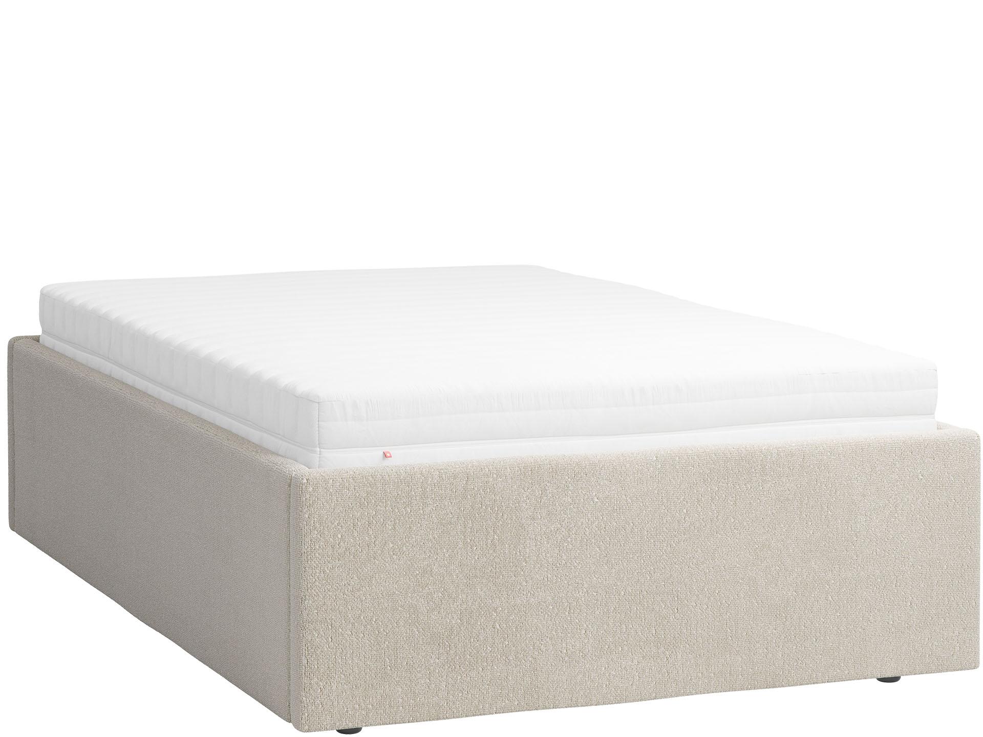 Upholstered bed with large container 120x200 Basic
