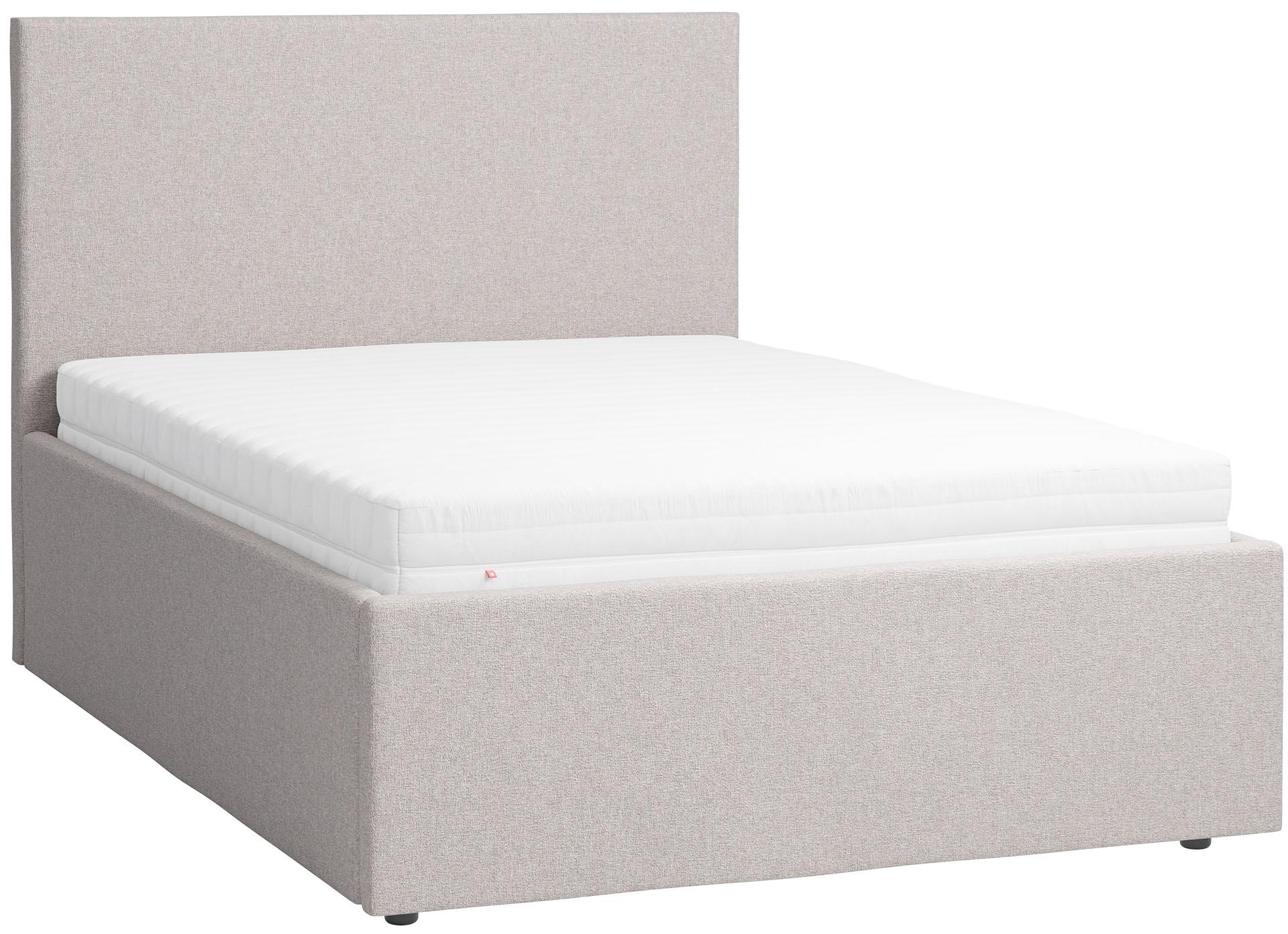 Lit rembourré avec grand coffre de rangement 140x200 Puric