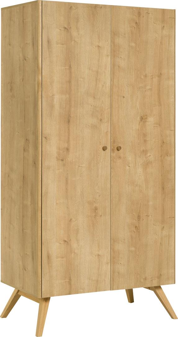 2- türiger Kleiderschrank Nature