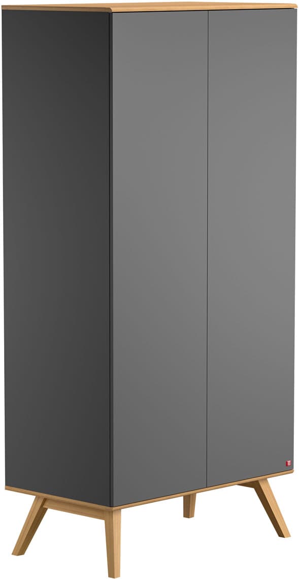 2-türiger Kleiderschrank Nature (FR)