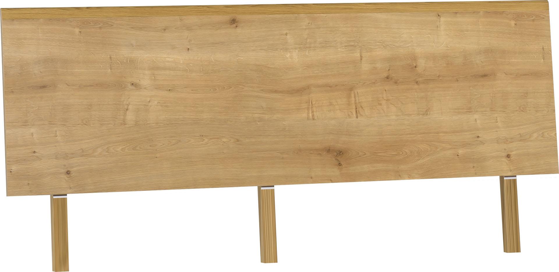 Flat headboard of a double bed Nature