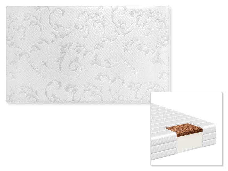 Matelas OSCAR 140x70 cm mousse et fibres de coco