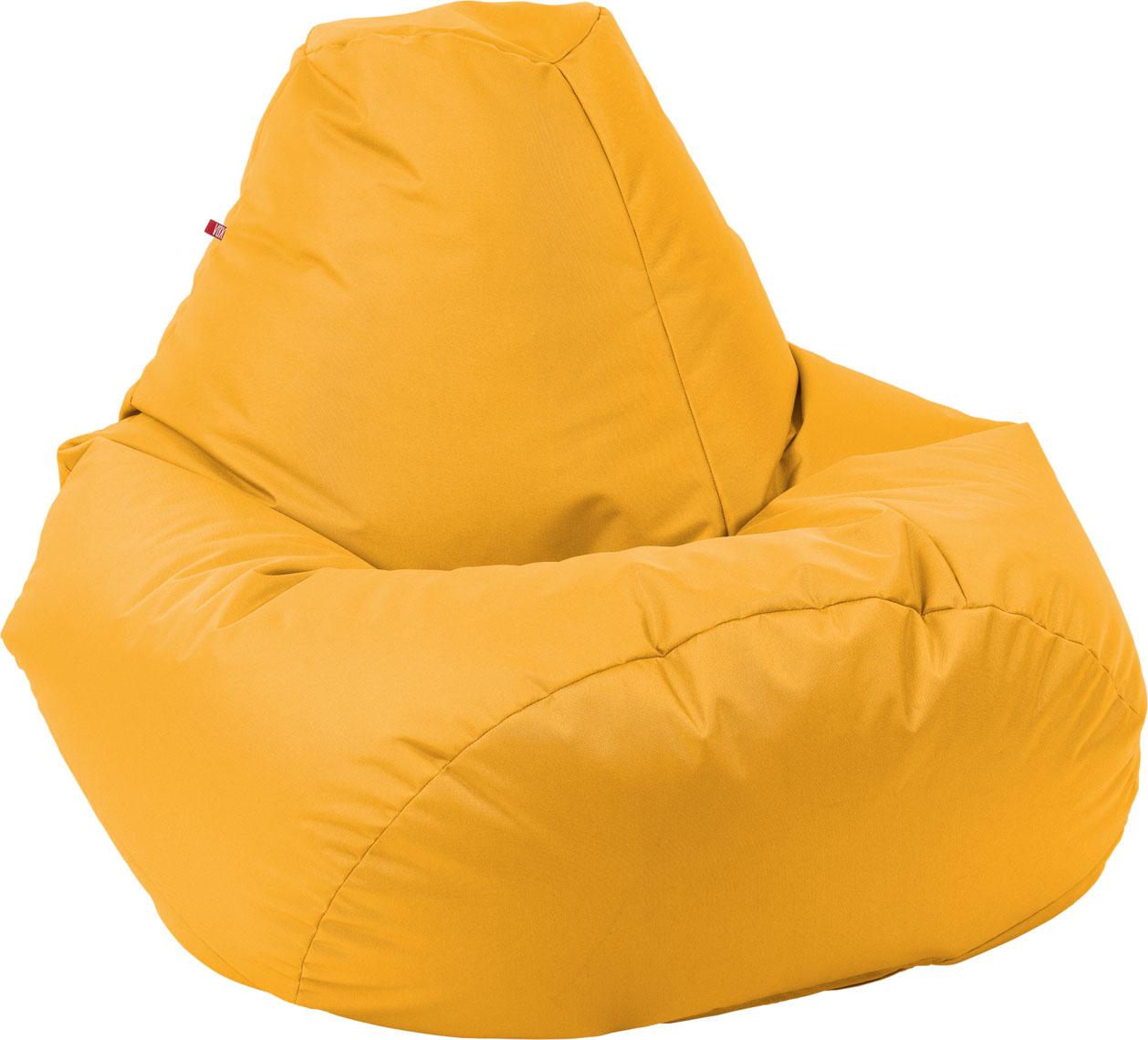 Pouf jaune Saco II