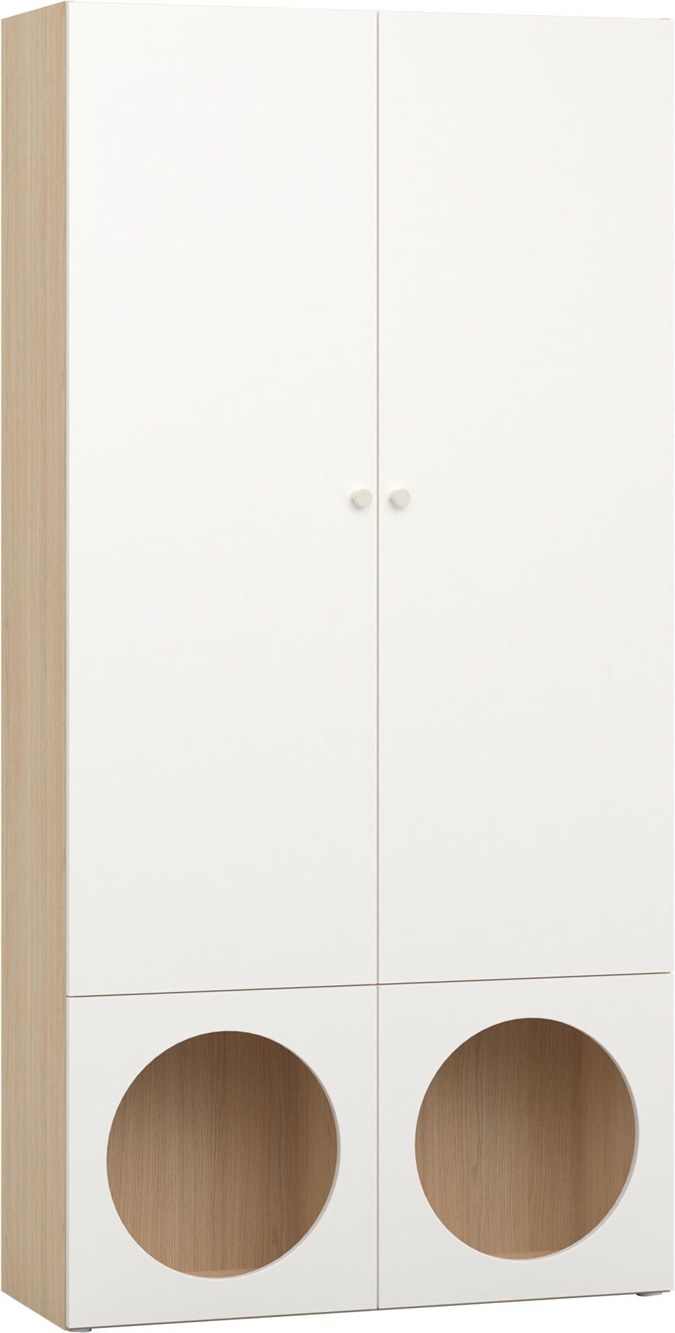 Wide bookcase with front arrangement 3 Reli