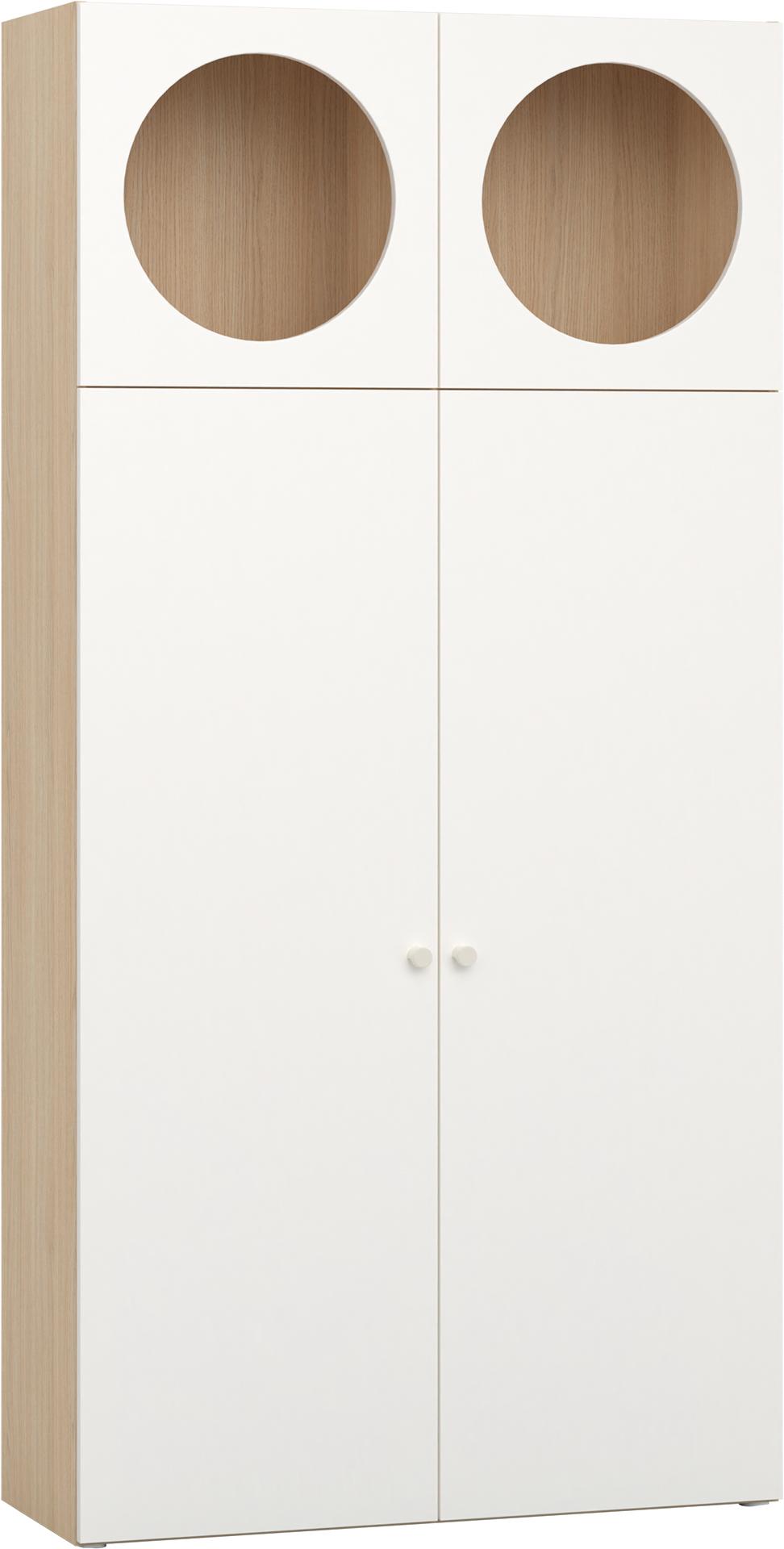 Wide bookcase with front arrangement 4 Reli