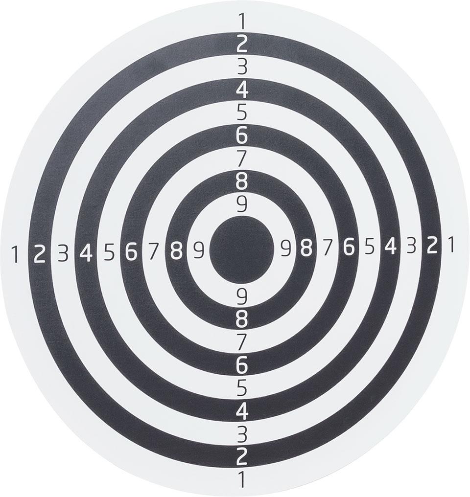 Round noticeboard Dart Stige