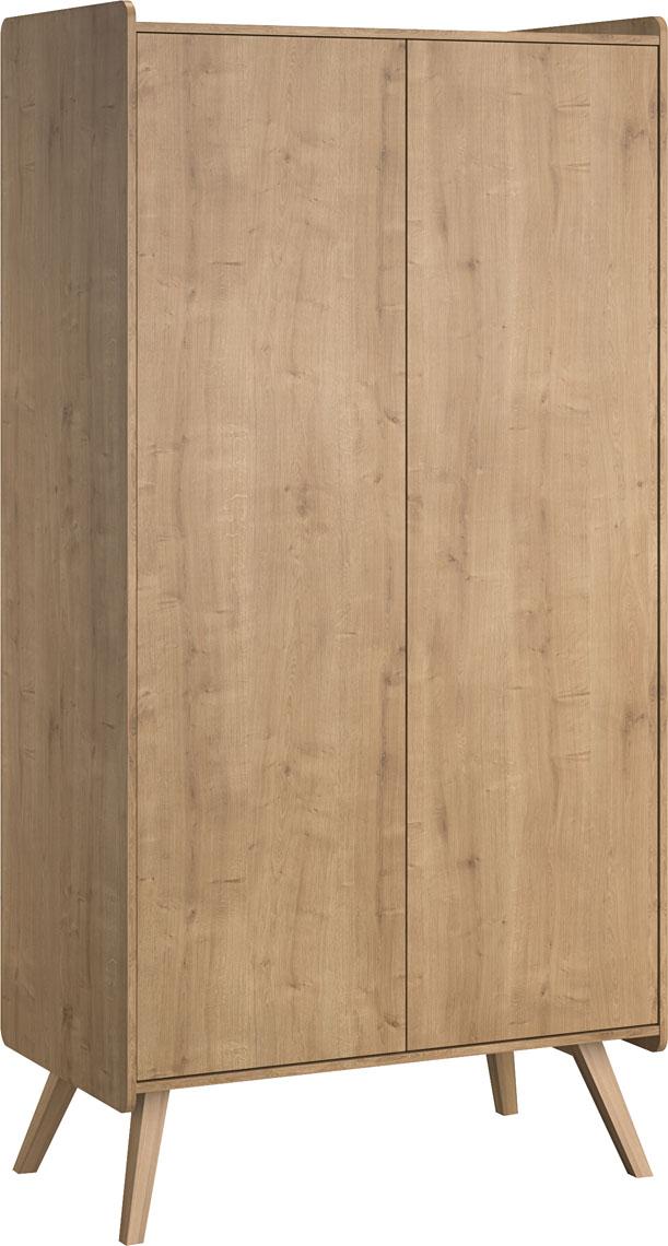 2-türiger Kleiderschrank Vintage