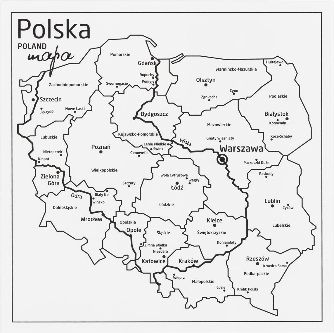 Metallauflage für Frontflächen Polska Inaczej Young Users