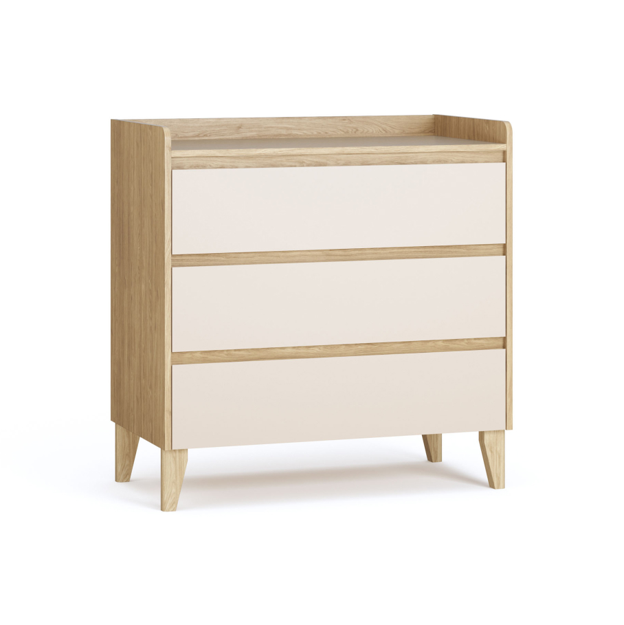Chest of drawers with 3 drawers Muve