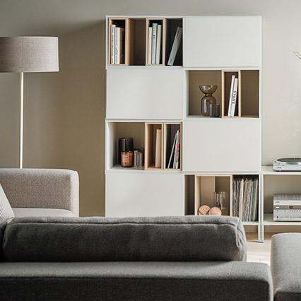 Bookcase Into arrangement