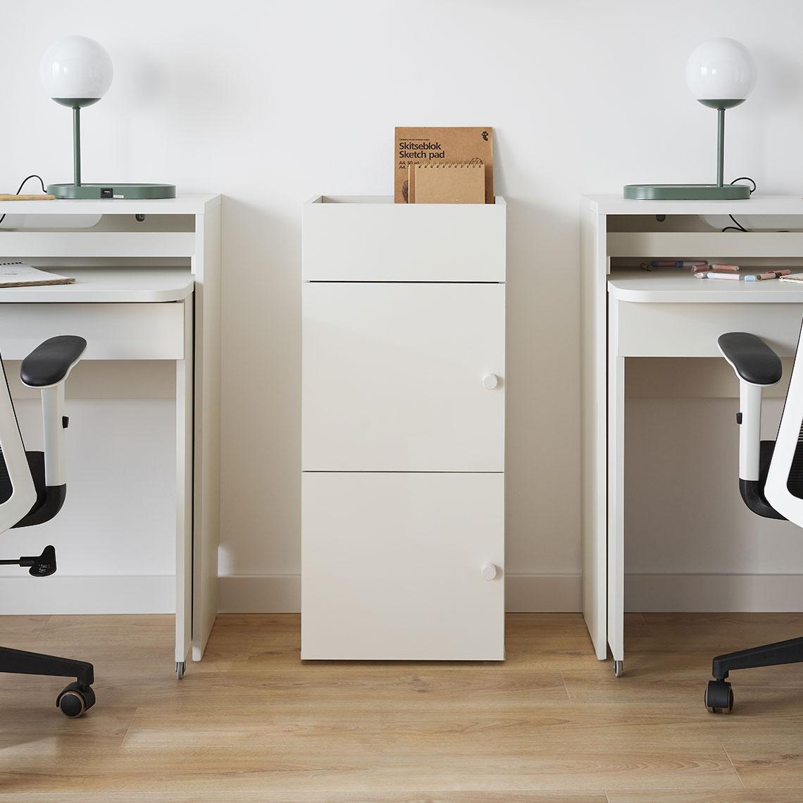 Pedestal for extension desk Reli arrangement