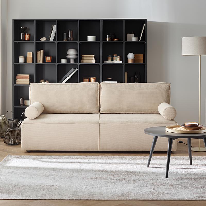 3-seater sofa with sleeping function Solis arrangement