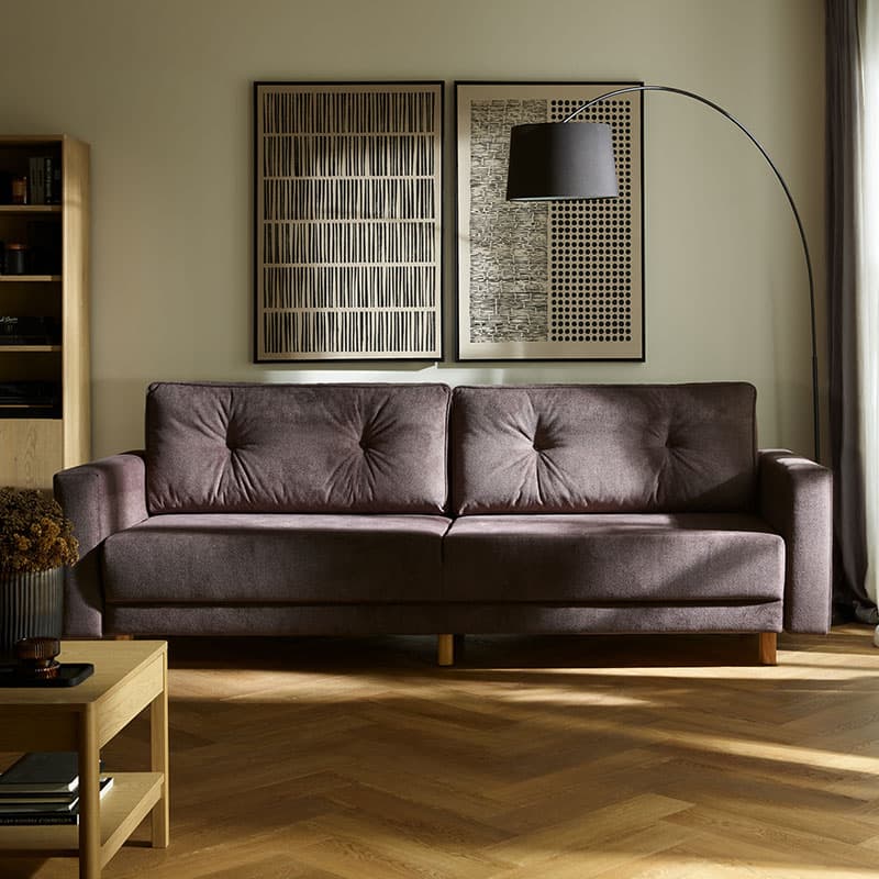 4-seater sofa with sleeping function Todos Plus arrangement