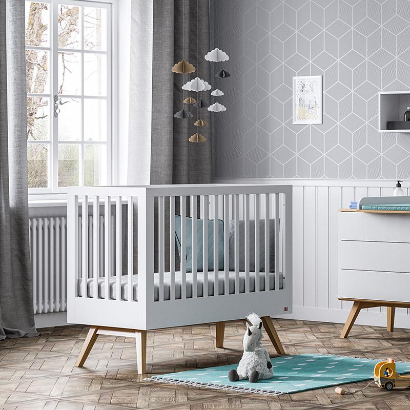 Cot bed 70x140 Nature (FR) arrangement