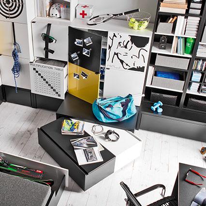 Commode large avec support 106x95 Young Users Arrangement