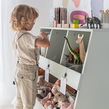 Bookcase Tuli arrangement