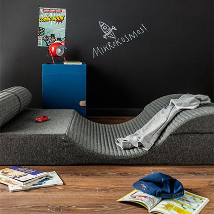 Kaltschaummatratze mit Nackenrolle II 90x200 Projekt