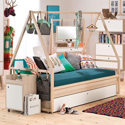Tipi-Wagen für Bett Spot Young Projekt
