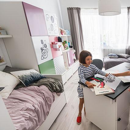 2-türiger Kleiderschrank Young Users Projekt