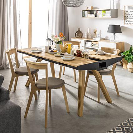 Table avec tiroirs Nature Arrangement