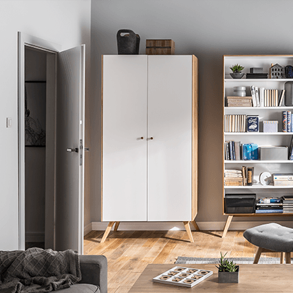 2- türiger Kleiderschrank Nature Projekt