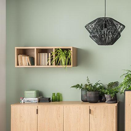 Wall shelf Simple arrangement