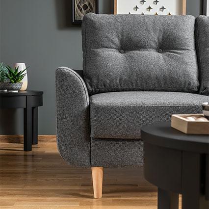 Big corner sofa with function Cotta arrangement