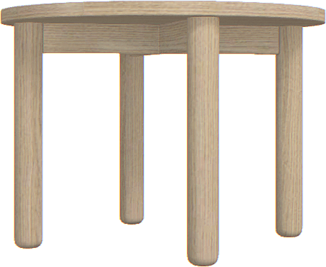 Low round coffee table Creative