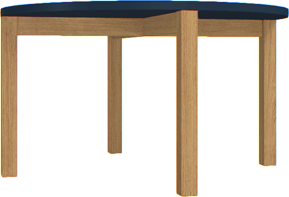 High round coffee table Creative