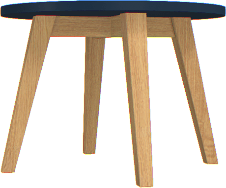 Low round coffee table Creative