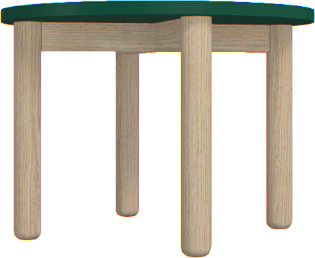 Low round coffee table Creative