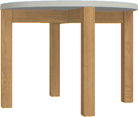 Low round coffee table Creative