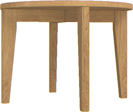 Low round coffee table Creative